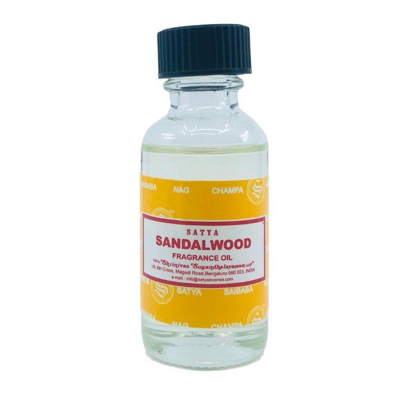 Satya Fragrance Oil - Sandalwood (30mL Bottle)